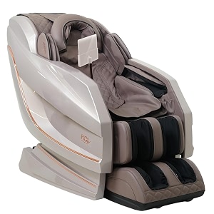hci erelaxicpro 5d mechanism massage chair with dual zero gravity pink-brown