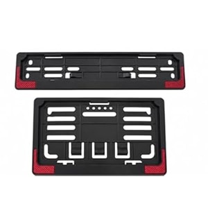 HCM Number Plate Frame Set of 2