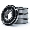 4-Pack AM102888 AM131046 05435700 Premium Front Wheel Bearings