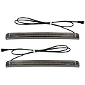 Smoke Saddlebag Tail Lights Fit for Harley Touring 2014-2023