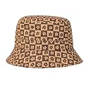 HDE Bucket Hat Unisex Print and Solid Beach Sun Hats Outdoor Headwear