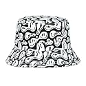 HDE Bucket Hat Unisex Print and Solid Beach Sun Hats Outdoor Headwear