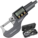 HDLNKAK Digital Outside Micrometer 0-1”, 0.00005"/0.001mm Precision(Gray)