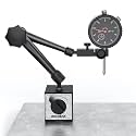 HDLNKAK Precision Dial Indicator Gauge and Magnetic Base Set- Black