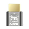 HDMI Dummy Plug 4K HDR,Virtual Monitor EDID Emulator, Headless Display Adapter,Headless hdmi Adapter Dummy，Supports up to 4k@60Hz,1080@120Hz (1080P@120-165Hz-HDR-1P)