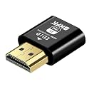 1 Pack HDMI Dummy Plug 4K@60Hz, 2K@60Hz EDID Emulator