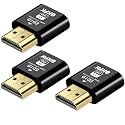 3 Pack HDMI Dummy Plug 4K@60Hz, 2K@60Hz EDID Emulator