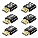 6 Pack HDMI Dummy Plug 4K@60Hz, 2K@60Hz EDID Emulator