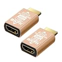 HDMI edid Emulator Adapter, 1920x1080@60Hz-2Pack emulators,Reliable Pass-Through for Extender/AV Receiver/Video Splitters