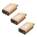 HDMI edid Emulator Adapter,4K60Hz(default2160P) 3Pack emulators,Reliable Pass-Through for Extender/AV Receiver/Video Splitters