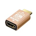 HDMI edid Emulator Adapter, 2560X1440@120/144Hz HDR emulators,Reliable Pass-Through for Extender/AV Receiver/Video Splitters