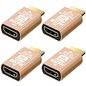 HDMI edid Emulator Adapter, 3840X2160@120Hz-4Pack emulators,Reliable Pass-Through for Extender/AV Receiver/Video Splitters