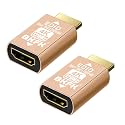 HDMI edid Emulator Adapter,3840X2160@120Hz-2Pack emulators,Reliable Pass-Through for Extender/AV Receiver/Video Splitters