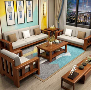 HDWOOD Solid Sheesham Wood For Living Room