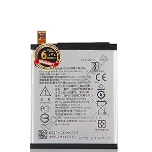 he321 battery for nokia 5 ta-1053  ta-1044  ta-1027  ta-1024 battery with 6 month warranty s216