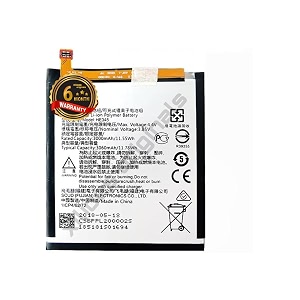 he345 battery for nokia 6 2nd generation 2018  ta-1016  ta-1045  ta-1068 battery with 6 month warranty q6