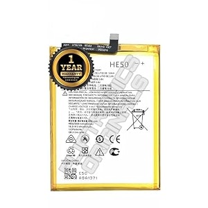 he50 battery for motorola e4 plus  xt1770 xt1773 xt1771 xt1775 xt1924-3 t1770 battery with 1 year warranty  m23