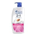 Head &amp; Shoulders 2-in-1 Smooth and Silky Anti Dandruff Shampoo + Conditioner for Women &amp; Men, With Almond Milk (1 L)