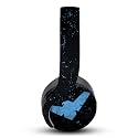 Head Case Designs Officially Licensed Batman DC Comics Nightwing Logos and Comic Book Vinyl Sticker Skin Decal Cover Compatible with Sony PlayStation PS Pulse 3D Headset