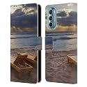 Head Case Designs Officially Licensed Celebrate Life Gallery Catching Rays Beaches 2 Leather Book Wallet Case Cover Compatible with Motorola Moto G Stylus 5G (2022)