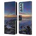 Head Case Designs Officially Licensed Celebrate Life Gallery Blue Lagoon Beaches 2 Leather Book Wallet Case Cover Compatible with Motorola Moto G Stylus 5G (2022)