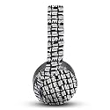 Head Case Designs Officially Licensed Juventus Football Club Pattern Art Vinyl Sticker Skin Decal Cover Compatible with Sony PlayStation PS Pulse 3D Headset