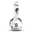 Head Case Designs Officially Licensed Juventus Football Club White Marble Art Vinyl Sticker Skin Decal Cover Compatible with Sony PlayStation PS Pulse 3D Headset