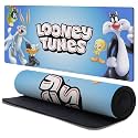 Head Case Designs Officially Licensed Looney Tunes Logo Character Art 37.4 x 15.75 x 0.16 inches (900 x 400 mm) - XL Gaming Office Desk PC Keyboard Mouse Mat Pad