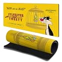 Head Case Designs Officially Licensed Looney Tunes Tweety &amp; Sylvester Character Art 23.62 x 11.81 x 0.12 inches (600 x 300 mm) - L Gaming Office Desk PC Keyboard Mouse Mat Pad