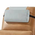 Head Recliner Pillow Adjustable Shredded Memory Foam Headrest Pillows for Recliner Chairs,Non-Slip Velvet Cushion for Pain Relief Neck Support Pillow for Travel Home Sofa Armchair with Zipper Cover