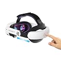 Head Strap for Oculus Meta Quest 3S Quest 3, Fashion Adjustable Comfort Enhanced Support VR Headset Accessories Strap No Battery Reduce Facial Stress and Gaming Immersion