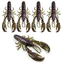 Headbanger RawCraw Soft Plastic Craw Bait for Bass Fishing