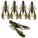 Headbanger RawCraw Soft Plastic Craw Bait for Bass Fishing