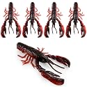 Headbanger RawCraw Soft Plastic Craw Bait for Bass Fishing