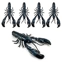 Headbanger RawCraw Soft Plastic Craw Bait for Bass Fishing
