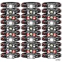 Headlamp Rechargeable 90Pack, 3000 Lumen Ultra-Light Bright Headlamp Flashlight with White Red Light, LED Headlight Motion Sensor, 5+5 Mode for Outdoor Camping Fishing Running Hiking