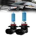 Headlight Bulbs Compatible With Ford Edge 2011-2014, 9012 High Low Beam Halogen Light Bulb Combo, Super Bright 6000K White, Plug and Play, Pack of 2