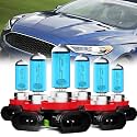 Headlight Bulbs Compatible With Ford Fusion 2019-2020, H11 + H11 High Low Beam + H11 Fog Lights Halogen Light Bulb, Super Bright 6000K White, Plug and Play, Pack of 6