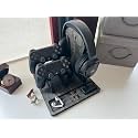 Headphone Stand Game Controller Holder Controller Holder for Xbox ONE/Xbox 360/Switch/PS5/STEAM/PC/Nintendo, Gaming PC Accessories (Stone Colour, Personalised Top)