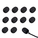 Headset Mic Cover Replacement Microphone Windscreen for Headphones(10 Pack)