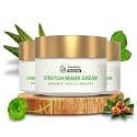 Healofy Stretch Marks Cream, Visible Results in 28 Days, Reduces Scars, Hydrates & Moisturises, Safe Oil & Butter Blend, With Shea Cocoa, Jojoba ,Coconut, Best for Pregnancy Care, 100 Grams, Pack of 3
