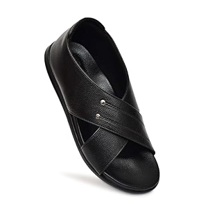HEALTH FIT Mens Diabetic Orthopedic Sandal