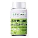 Health Veda Organics Curcumin C3 + Bioperine 1310 Mg Supplement | Supports Joint &amp; Muscle Health | Better Absorption and Boost Immunity For Men &amp; Women (60 Veg Capsules)