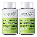 Health Veda Organics Multivitamin with Probiotics | 120 Tablets(Pack of 2) | 45+ Ingredients for Daily Energy, Immunity & Gut Health Support | For Men & Women
