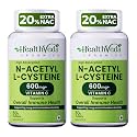Health Veda Organics N-Acetyl L-Cysteine NAC 600