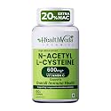 Health Veda Organics N-Acetyl L-Cysteine NAC 600