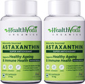 Health Veda Organics Plant Based Astaxanthin Supports