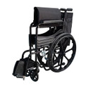 HealthEmate Magwheel Foldable with SEAT and Leg Belt Manual Wheelchair