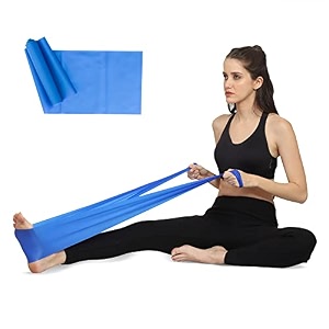theraband for exercise amp physio light resistance 7 ft blue