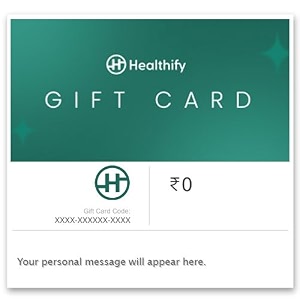 healthify healthifyme flat 5 off  e-gift card  instant delivery  valid for online purchases  6 months